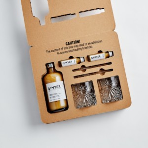 Gimber Coffret Cadeau 2 Verres ouvert