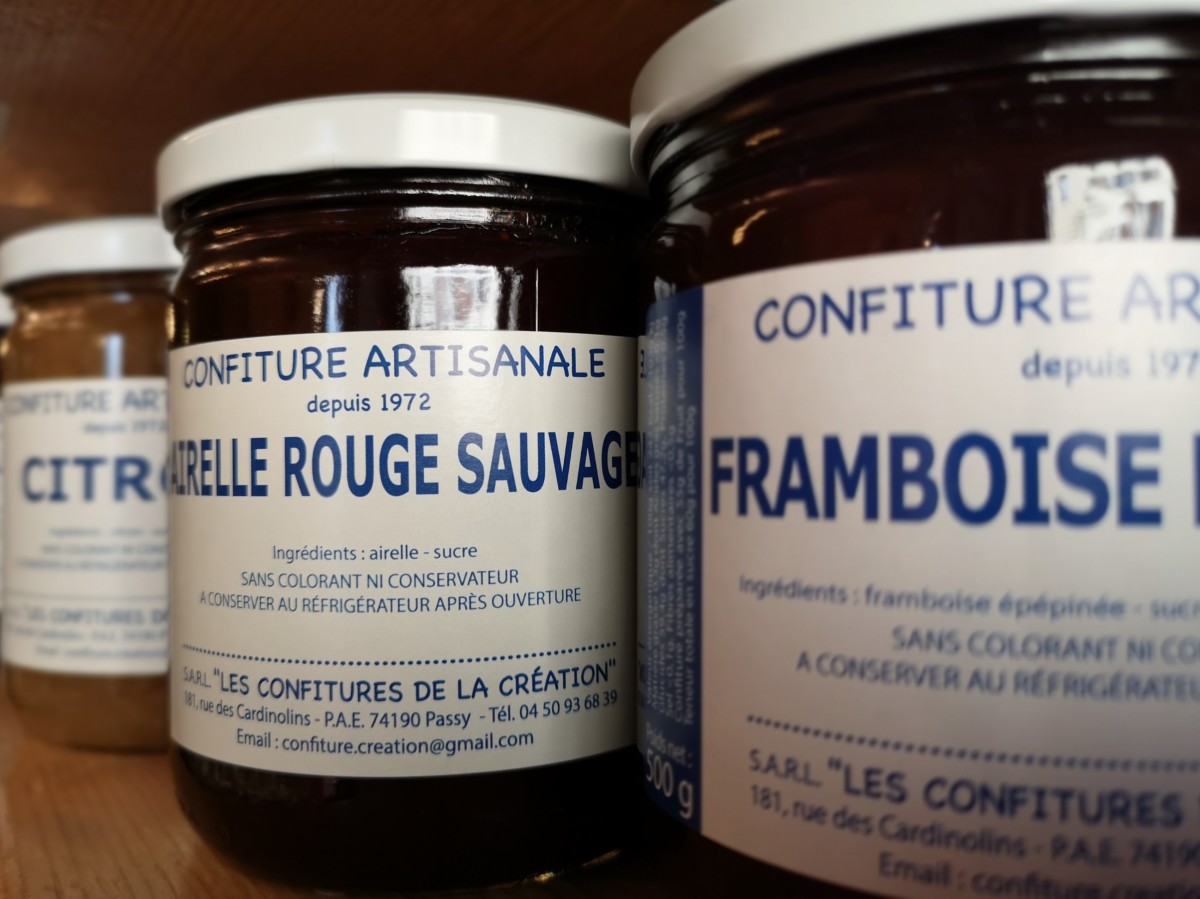 Confitures de la Création 500g Maison